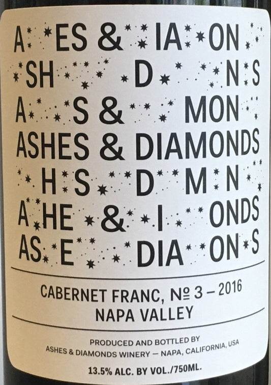 Ashes & Diamonds - Cabernet Franc No 3