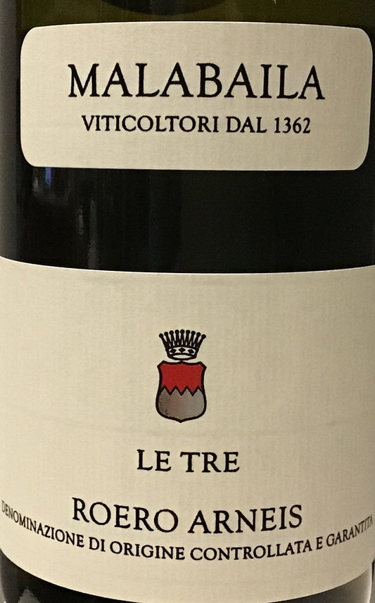Malabaila "Le Tre" - Roero Arneis