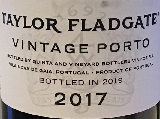 Taylor Fladgate - 2017 Vintage Port