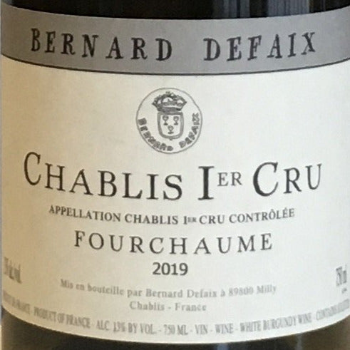 Domaine Bernard Defaix - Chablis Premier Cru Fourchaume