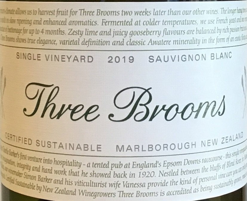 3 Brooms - Sauvignon Blanc