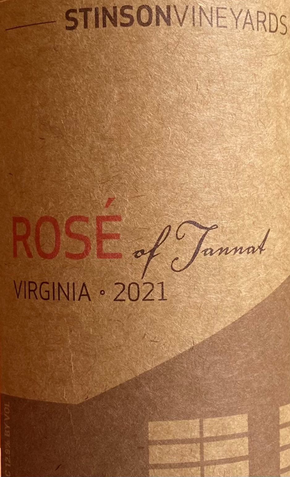 Stinson Vineyards - Rose of Tannat