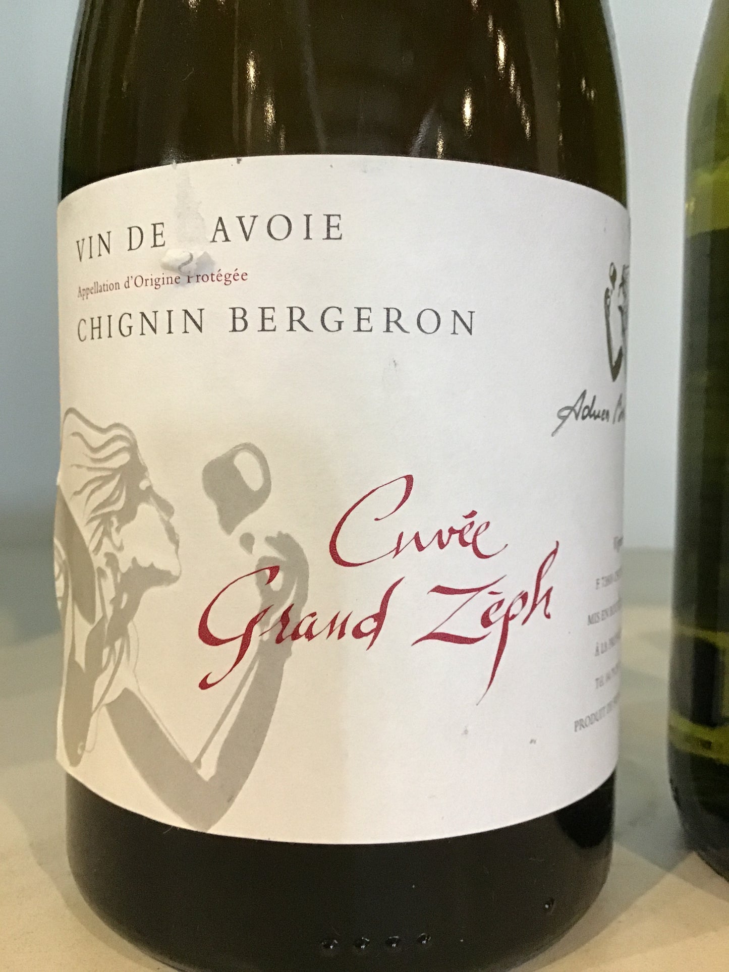 Chignin Bergeron "Cuvee Grand Zeph" - Roussanne