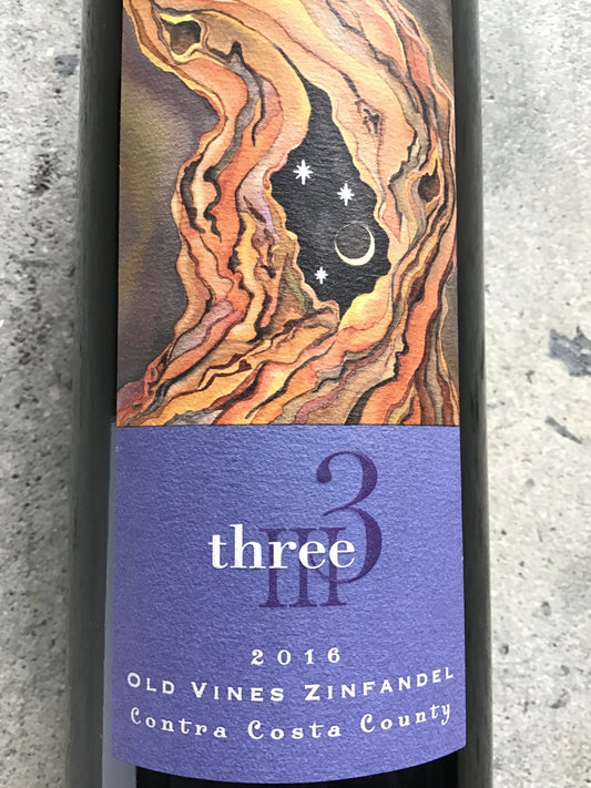 Three - Old Vines Zinfandel - Contra Costa County