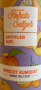 Untitled Art - Florida Hard Seltzer - Apricot Kumquat