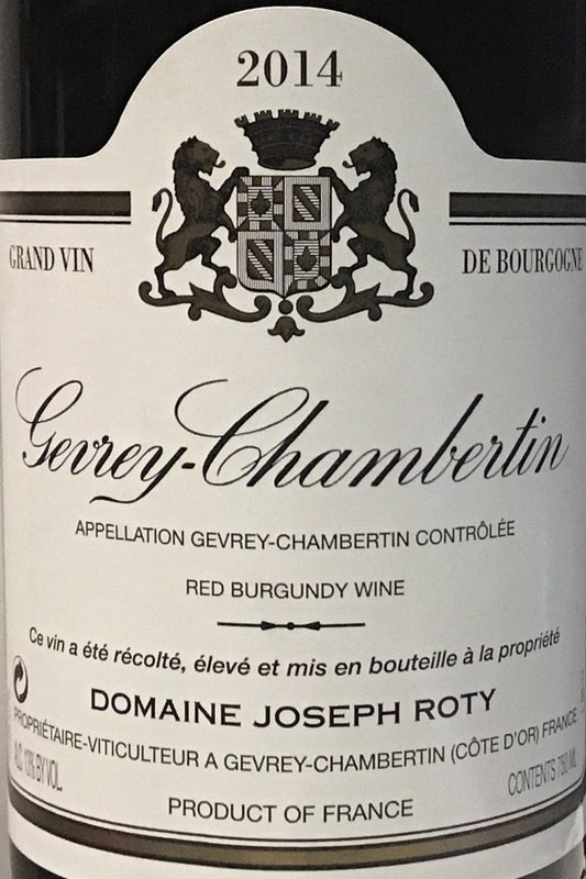 Joseph Roty "Cuvee de Champs-Chenys" - Gevrey Chambertin - 2014