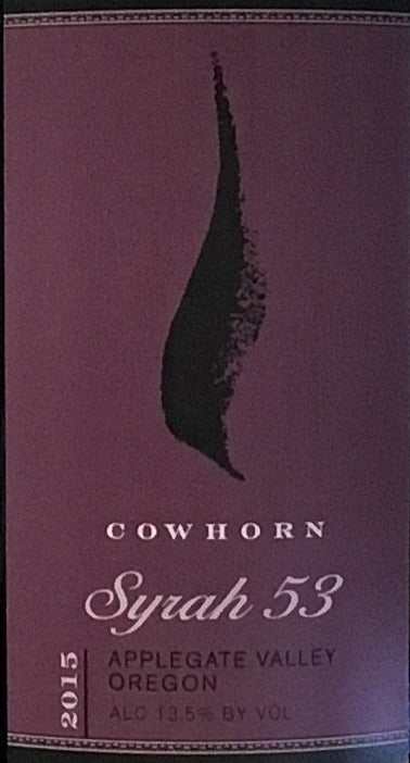Cowhorn - Syrah 53