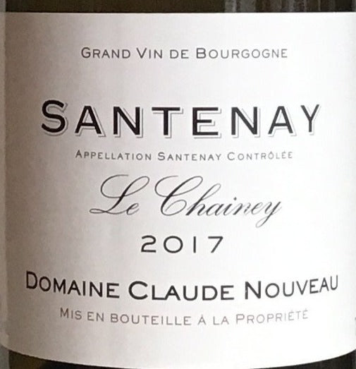 Domaine Claude Nouveau 'Le Chainey' - Santenay blanc