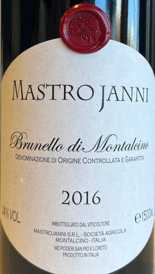 Mastrojanni - Brunello di Montalcino -2016 - 1.5L (Magnum)