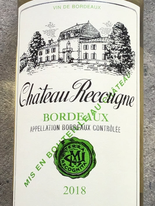 Château Recougne - Bordeaux Blanc