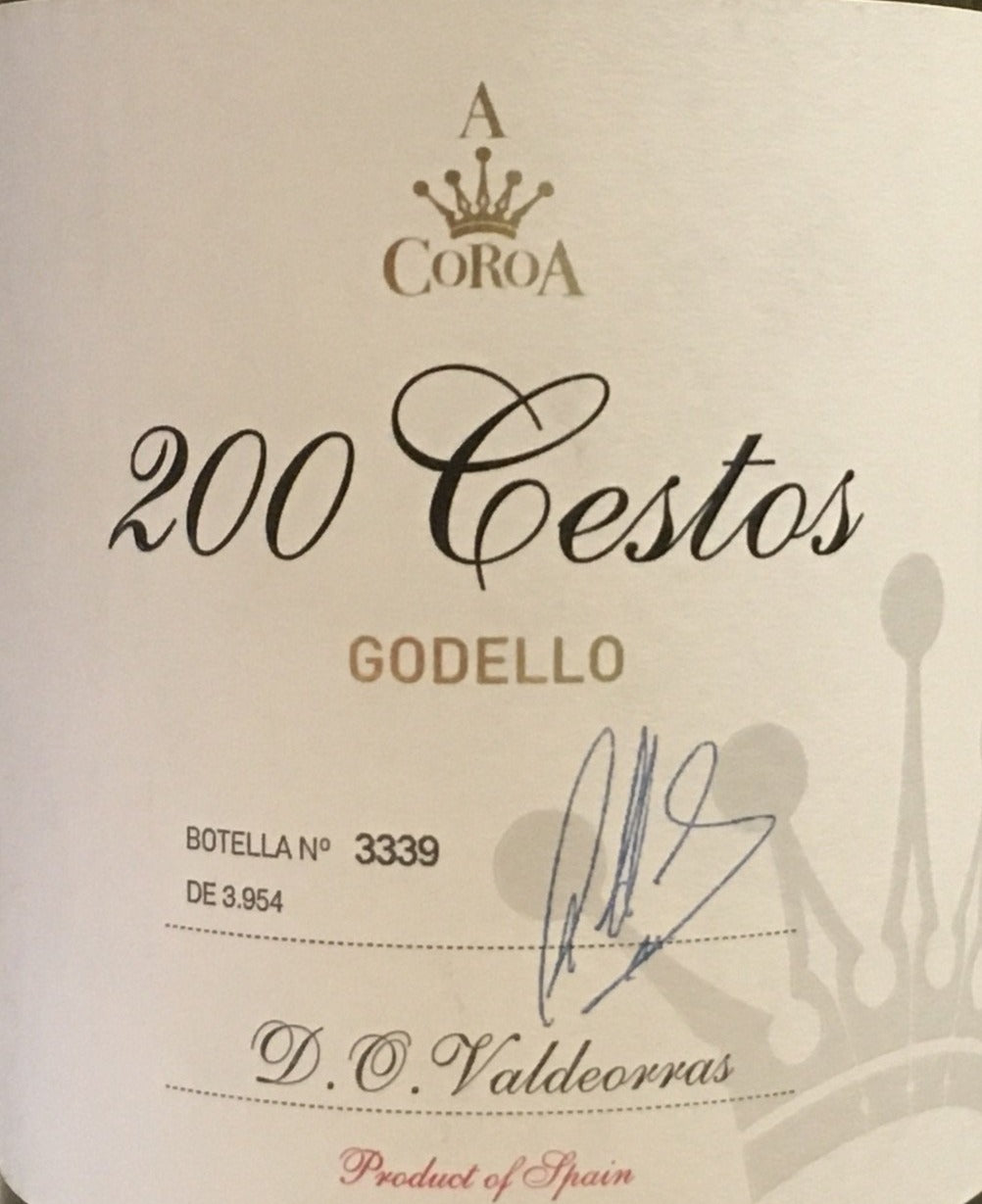 A Coroa '200 Cestos' - Godello - Valdeorras