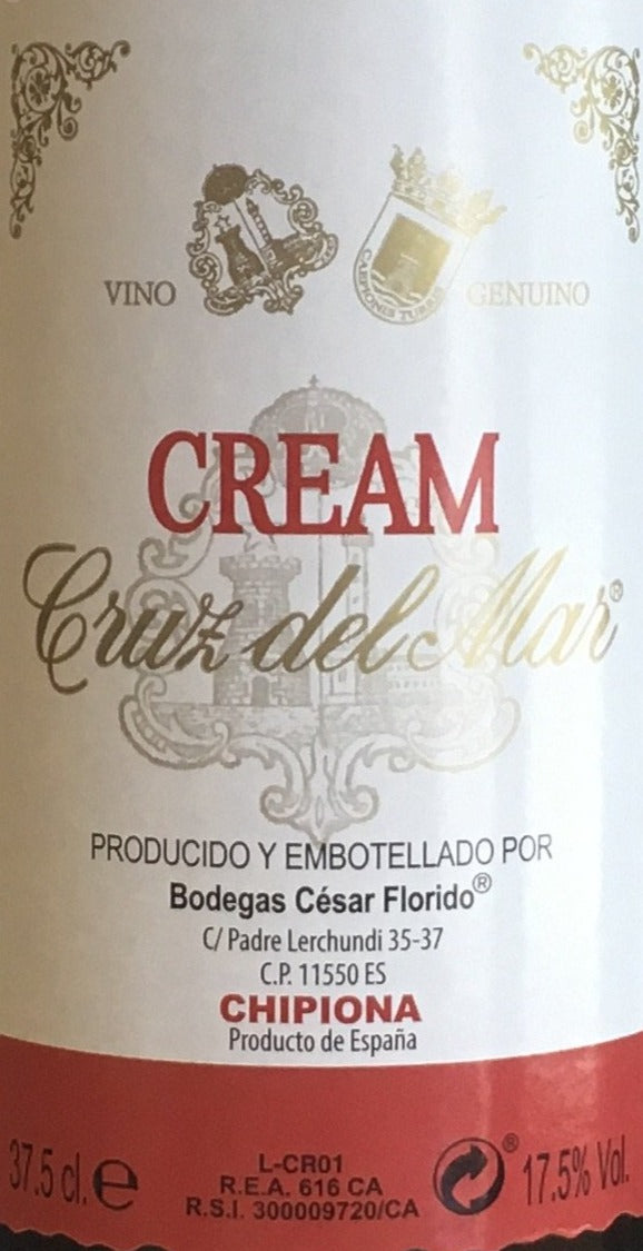 Cesar Florido 'Cruz Del Mar' - Cream Sherry