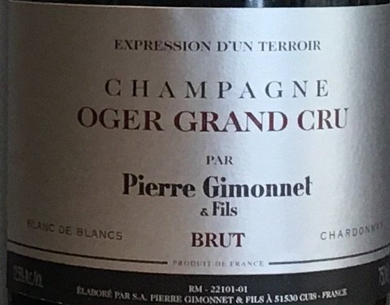Pierre Gimonnet - Oger Grand Cru Champagne - Brut