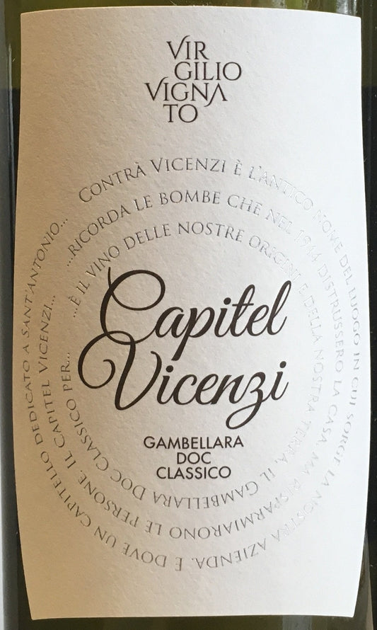 Virgilio Vignato 'Capitel Vicenzi'