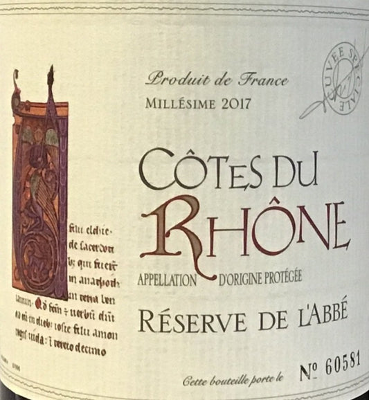 Reserve de l'Abbe - Cotes du Rhone