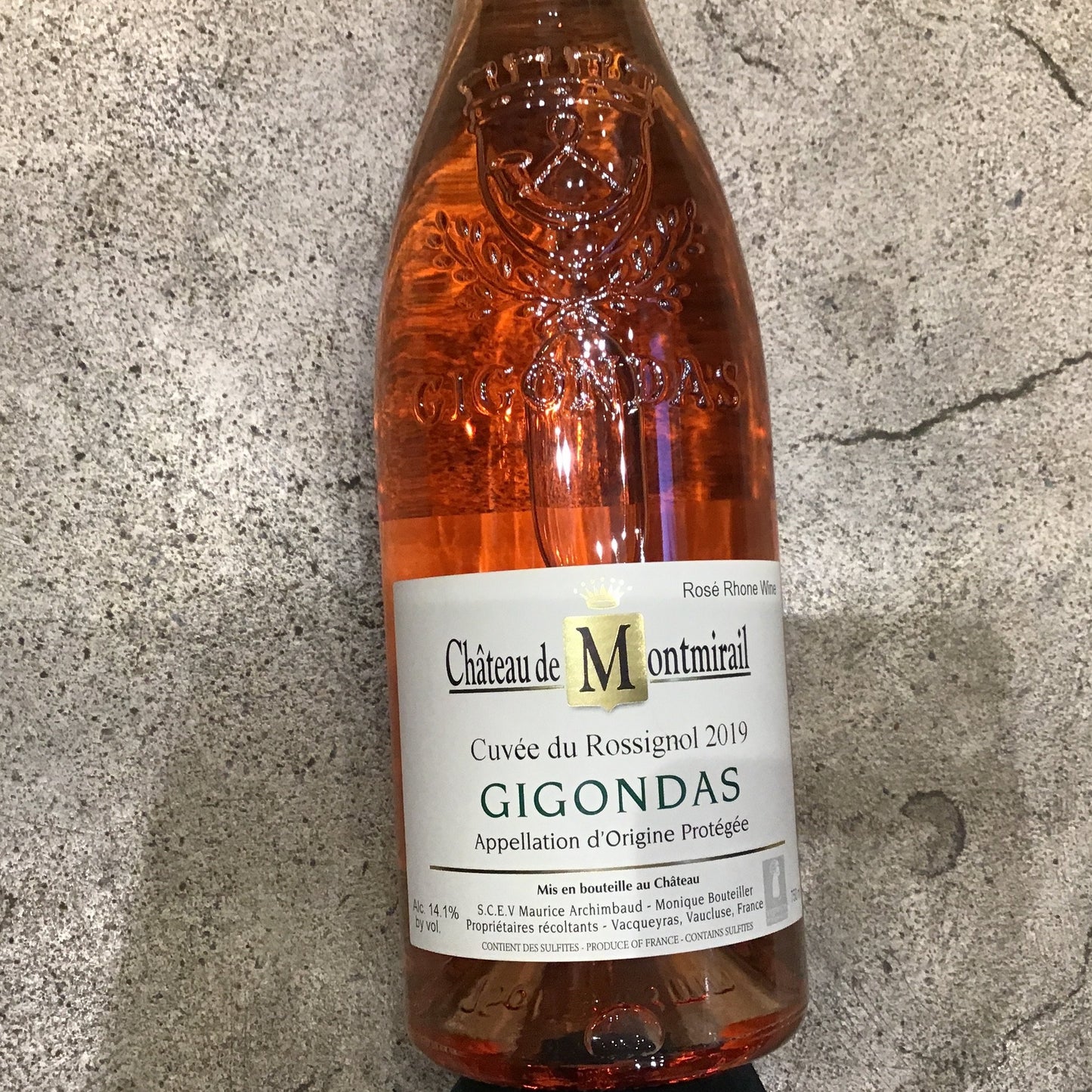 Château de Montmirail 'Cuvée du Rossignol' - Rose