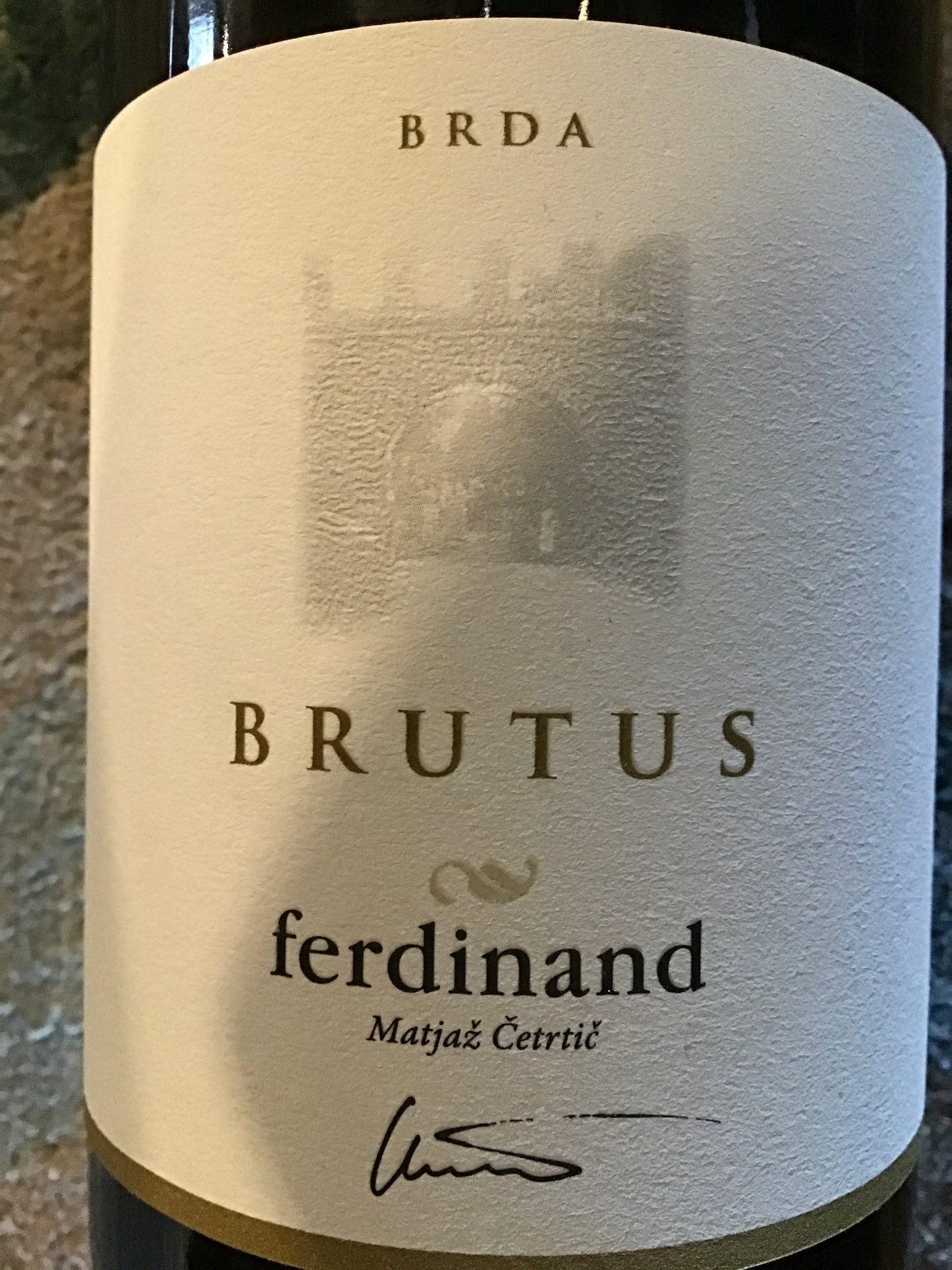 Ferdinand 'Brutus' - Rebula - Brda