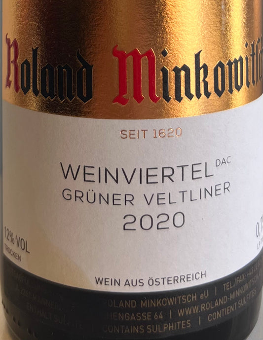 Roland Minkowitsch - Weinviertel Gruner Veltliner