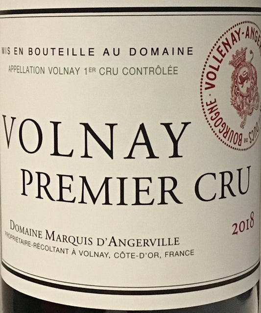 Domaine Marquis d'Angerville - Volnay "1er Cru" - 2018