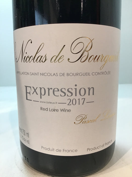 Lorieux Freres 'Expression' - Cabernet Franc - Saint Nicolas de Bourgueil