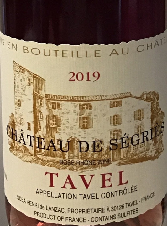 Chateau de Segries - Tavel rose