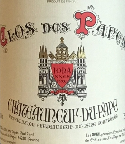 Clos des Papes - Chateauneuf du Pape