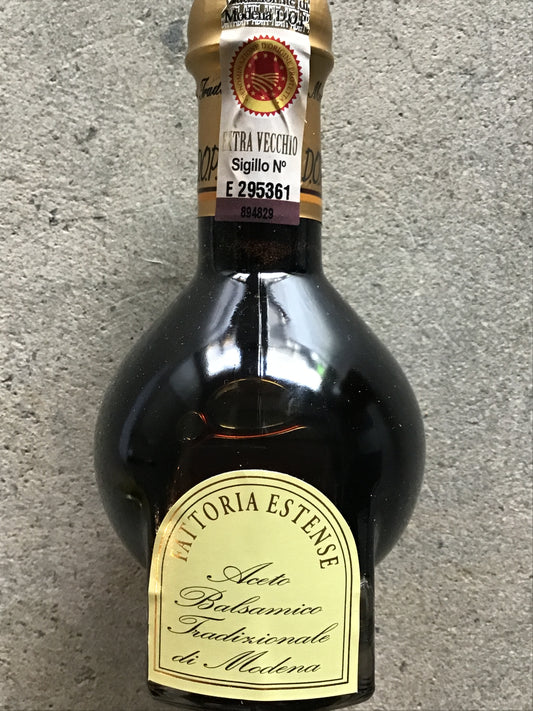 Balsamic Vinegar of Modena Extravecchio Gold Seal - Over 75 Years Old