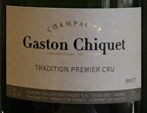 Gaston Chiquet 'Tradition' - Premier Cru - Champagne - Brut