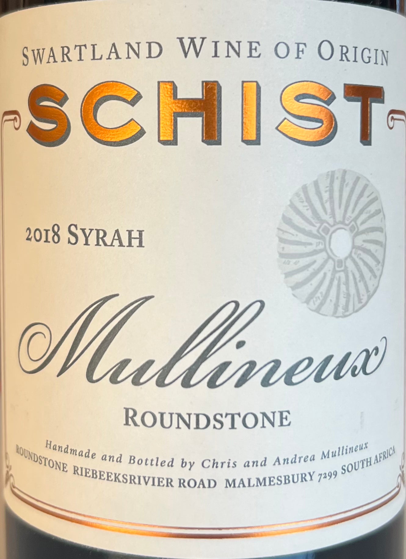 Mullineux 'Schist' - Syrah