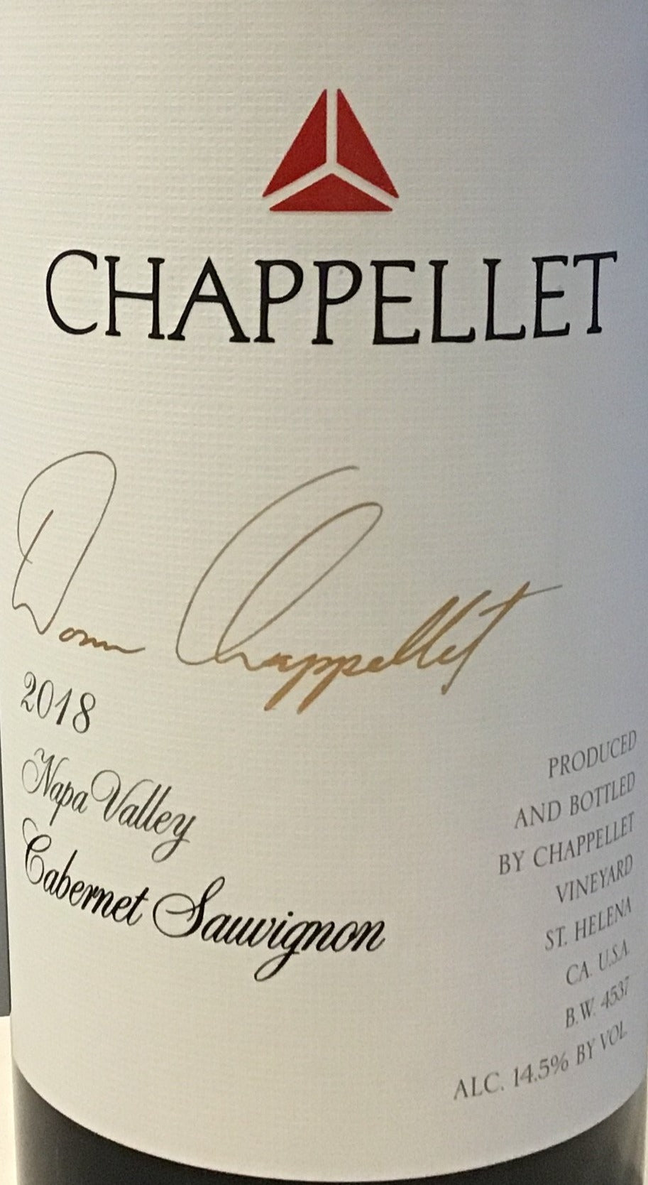 Chappellet - Cabernet Sauvignon