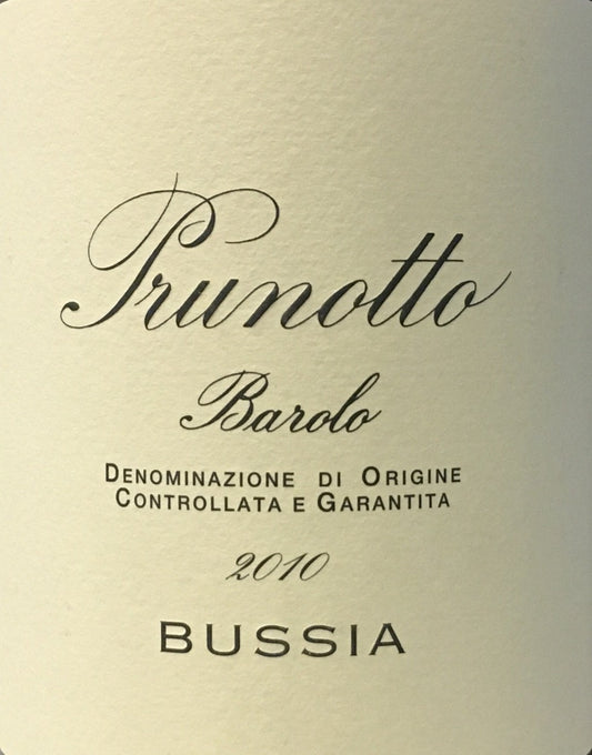 Prunotto 'Bussia' - Barolo