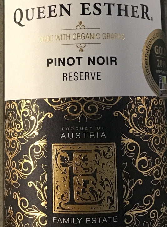 Queen Esther 'Reserve' - Pinot Noir - Austria
