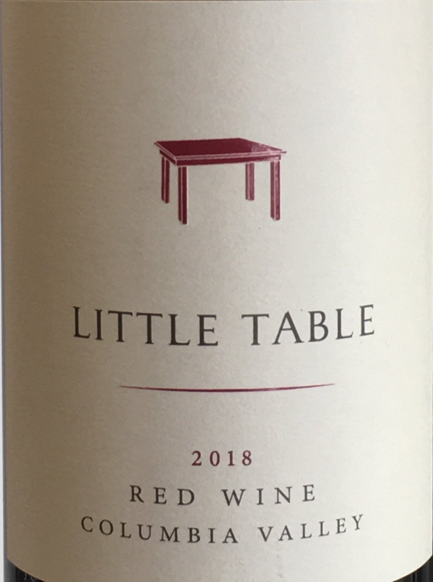 Andrew Rich 'Little Table' - Red Blend