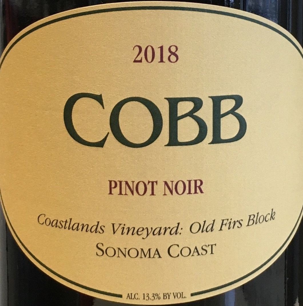 Ross Cobb 'Old Firs' - Pinot Noir