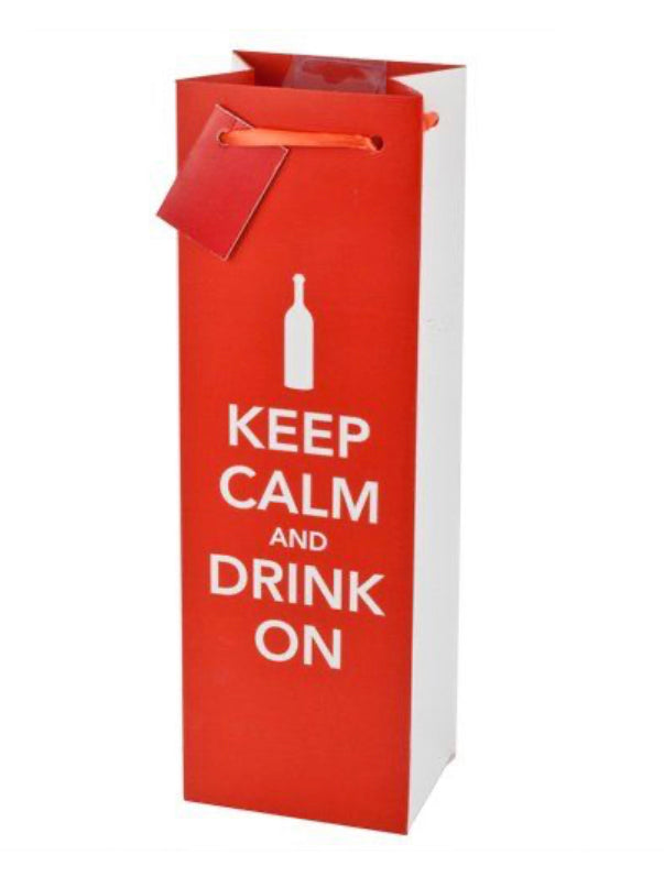 Keep Calm and Drink On Gift Bag