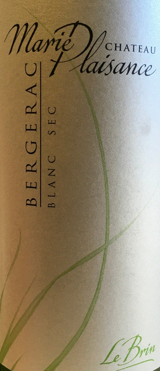 Marie Plaisance 'Le Brin' - Bergerac Blanc