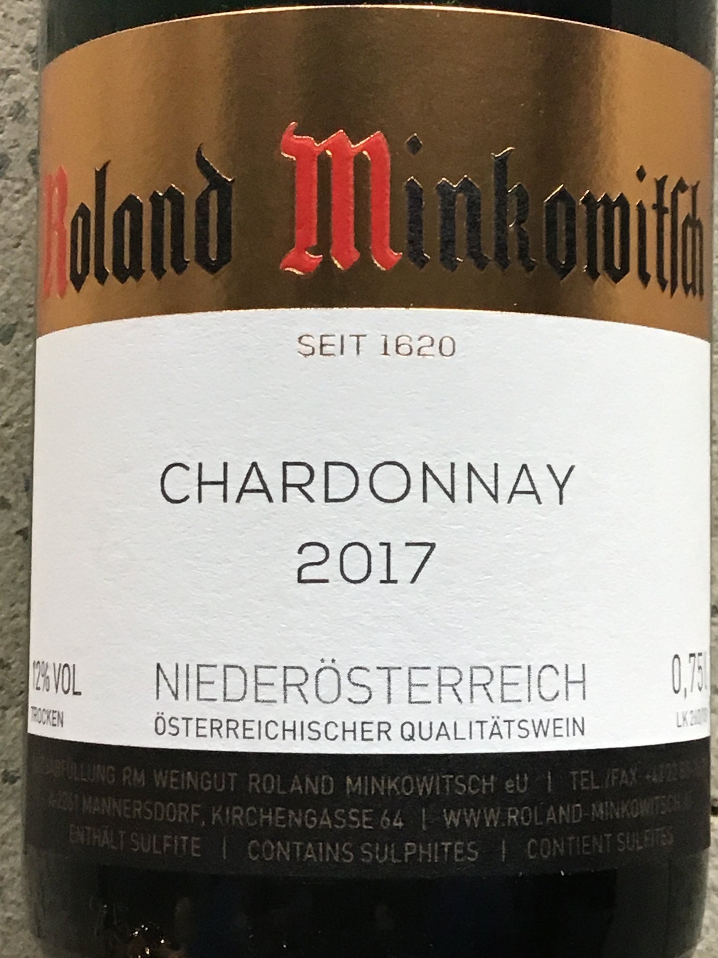 Roland Minkowitsch - Chardonnay - Weinviertel