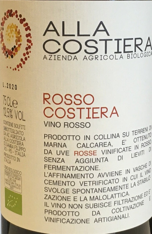 Alla Costiera 'Rosso' - Red Blend