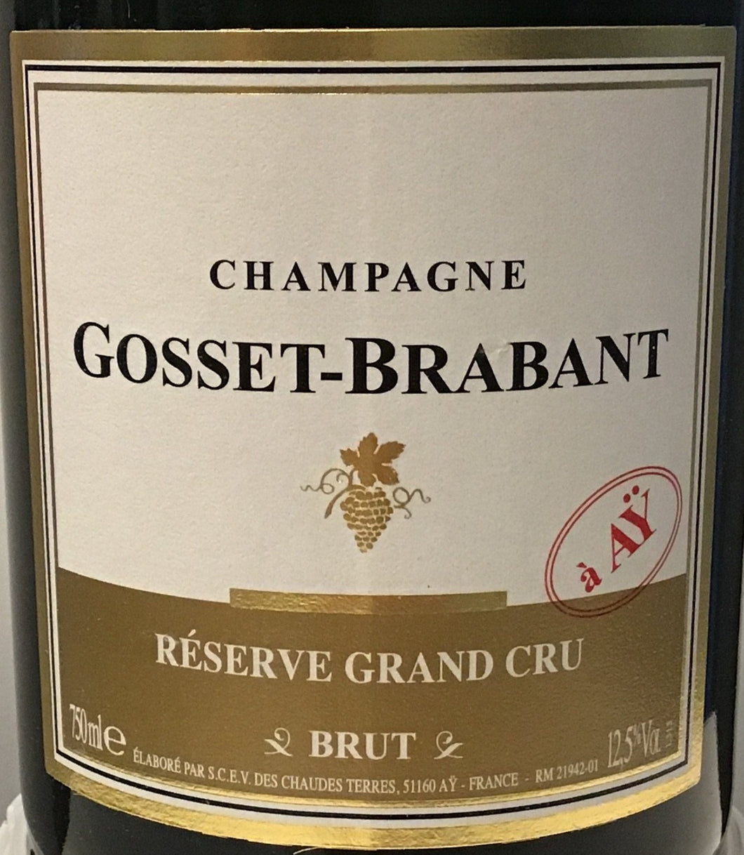 Gosset-Brabant - Reserve Grand Cru - MAGNUM 1.5L