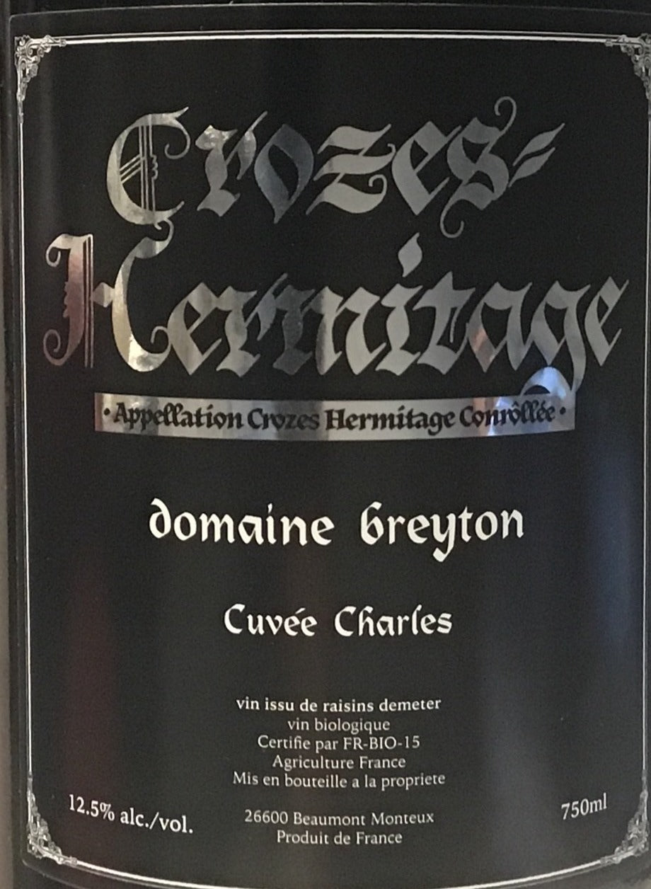 Domaine Breyton "Cuvee Charles" - Crozes-Hermitage