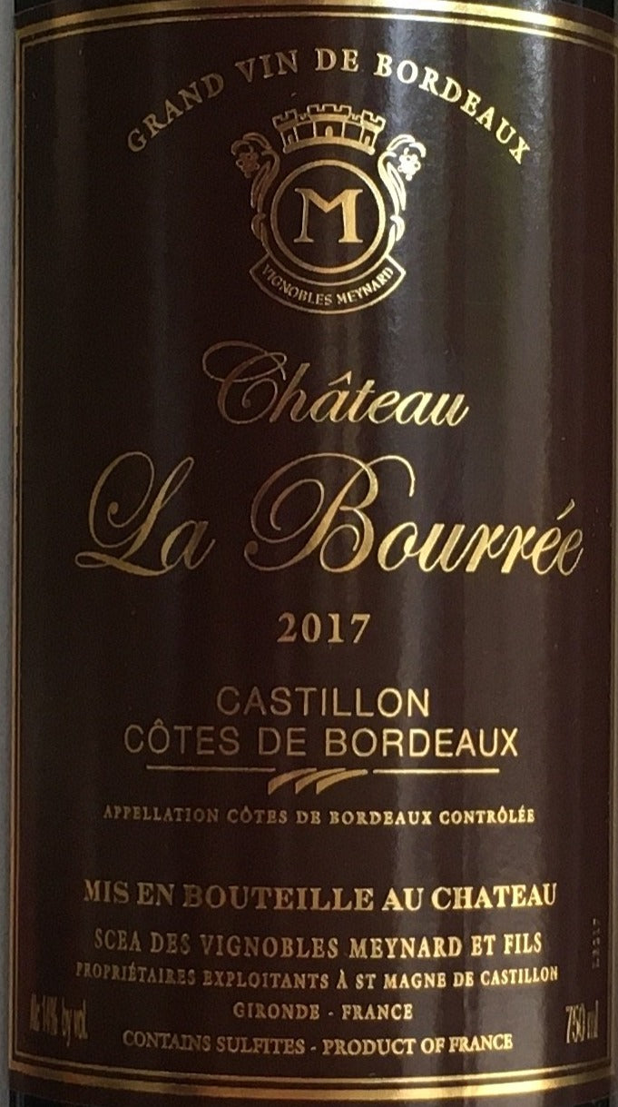 Chateau La Bourree - Bordeaux Rouge