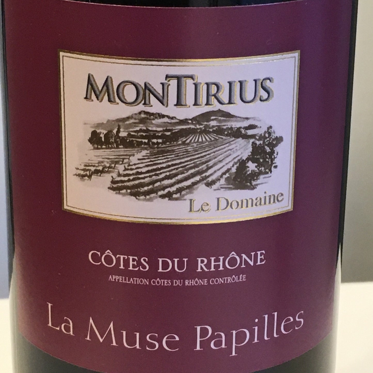 Montirius 'La Muse Papilles' - Cotes du Rhone