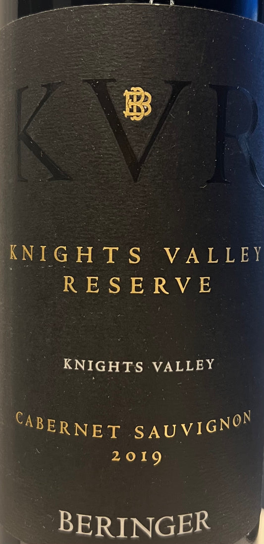 Beringer Vineyards 'Knights Valley' - Reserve - Cabernet Sauvignon