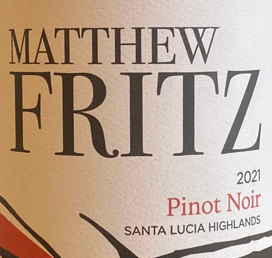Matthew Fritz - Pinot Noir