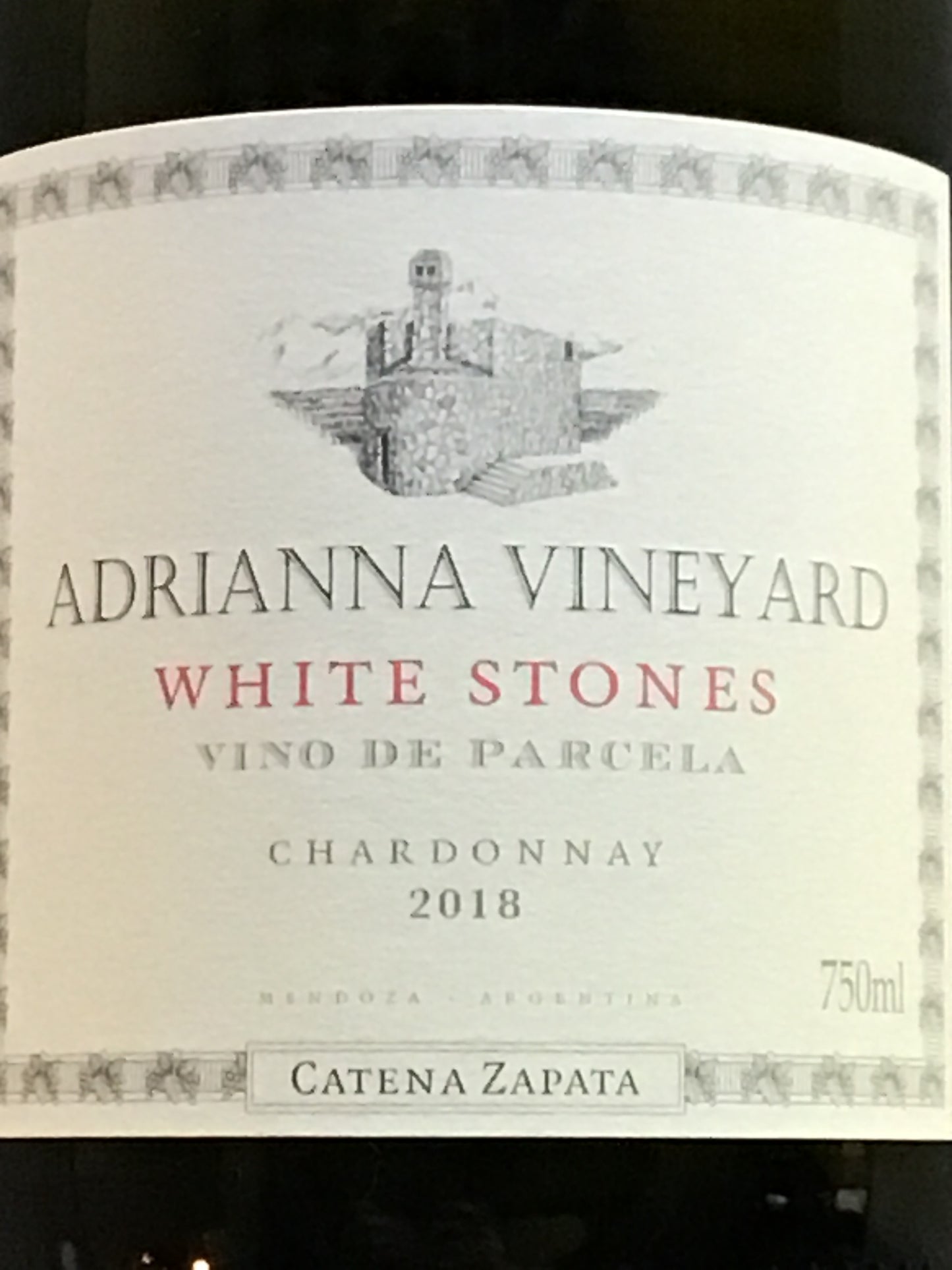 Catena Zapata 'Adrianna Vineyard, White Stones' - Chardonnay - Mendoza