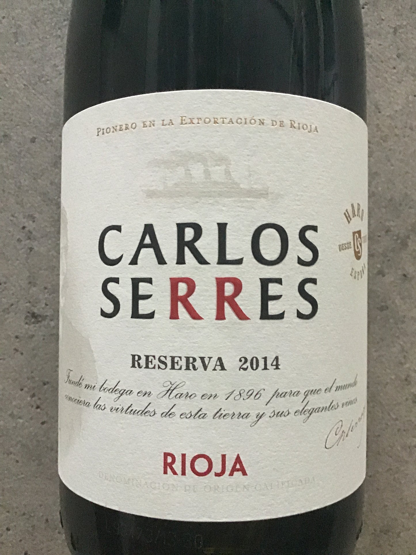Carlos Serres - Rioja Reserva
