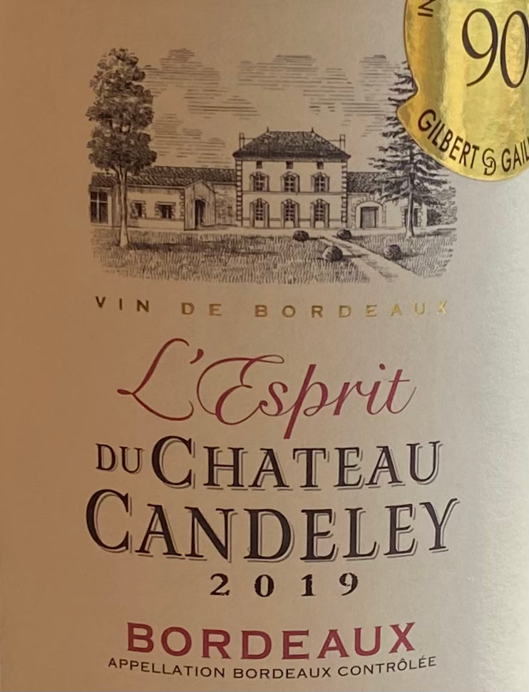 L'Esprit du Chateau Candeley - Bordeaux Superieur