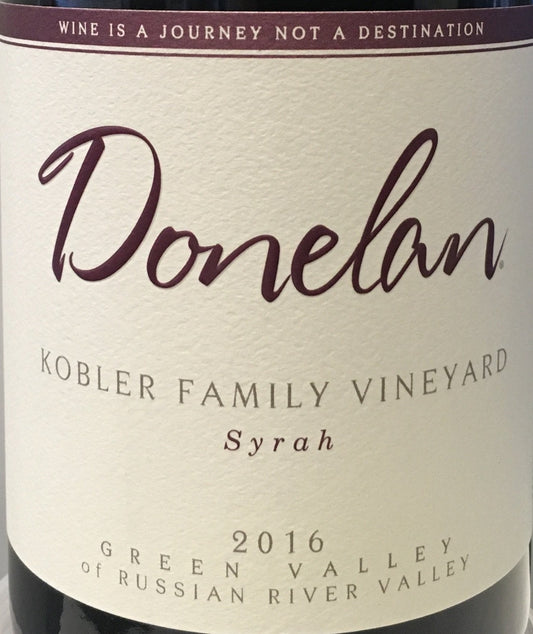 Donelan 'Kobler Family Vineyard' - Syrah