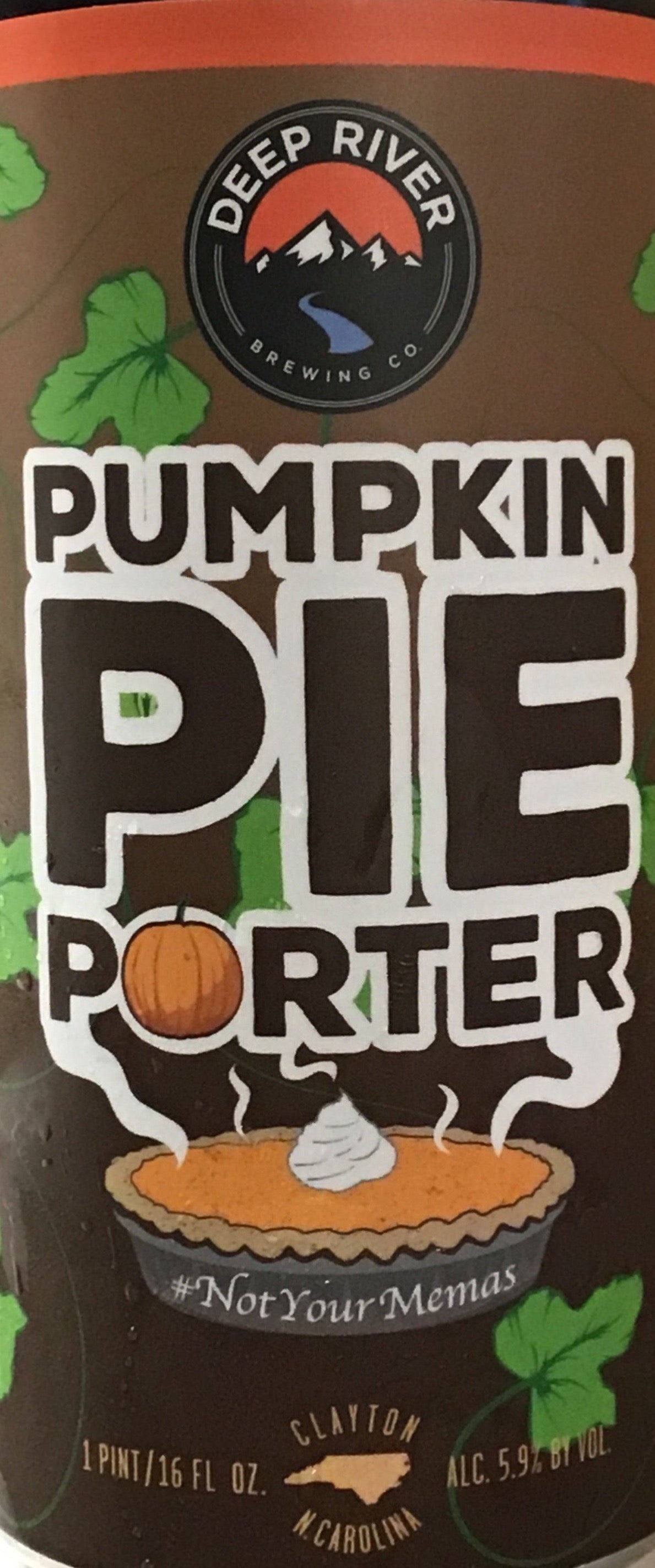 Deep River - Pumpkin Pie Porter - 4 pack