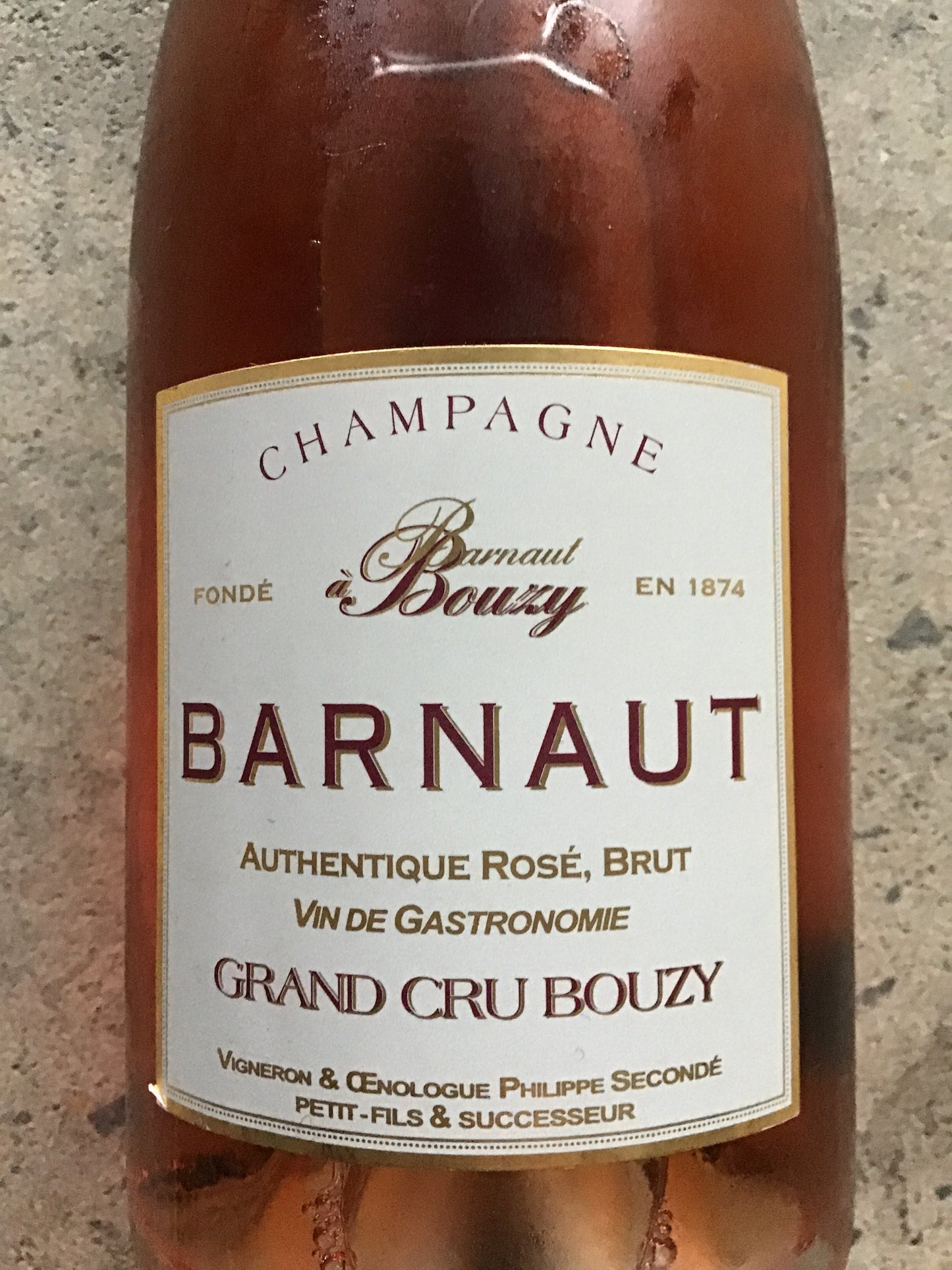 Barnaut - Bouzy Grand Cru Champagne - Brut Rosé
